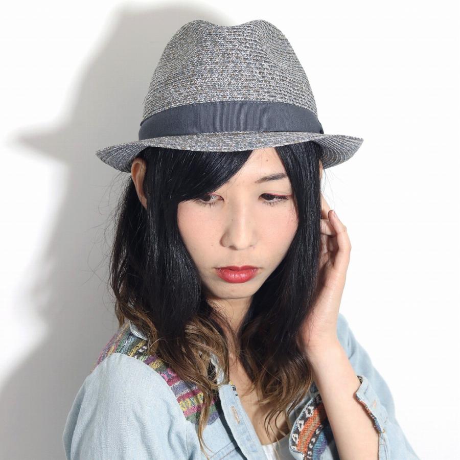 帽子 メンズ レディース 中折れ ハット ポリブレード イタリア製 Galliano Sorbatti ミックスカラー 春 夏 ガリアーノ ソルバッティ グレー ブルーグレー Gs p 074 Elehelm帽子通販専門店 通販 Yahoo ショッピング