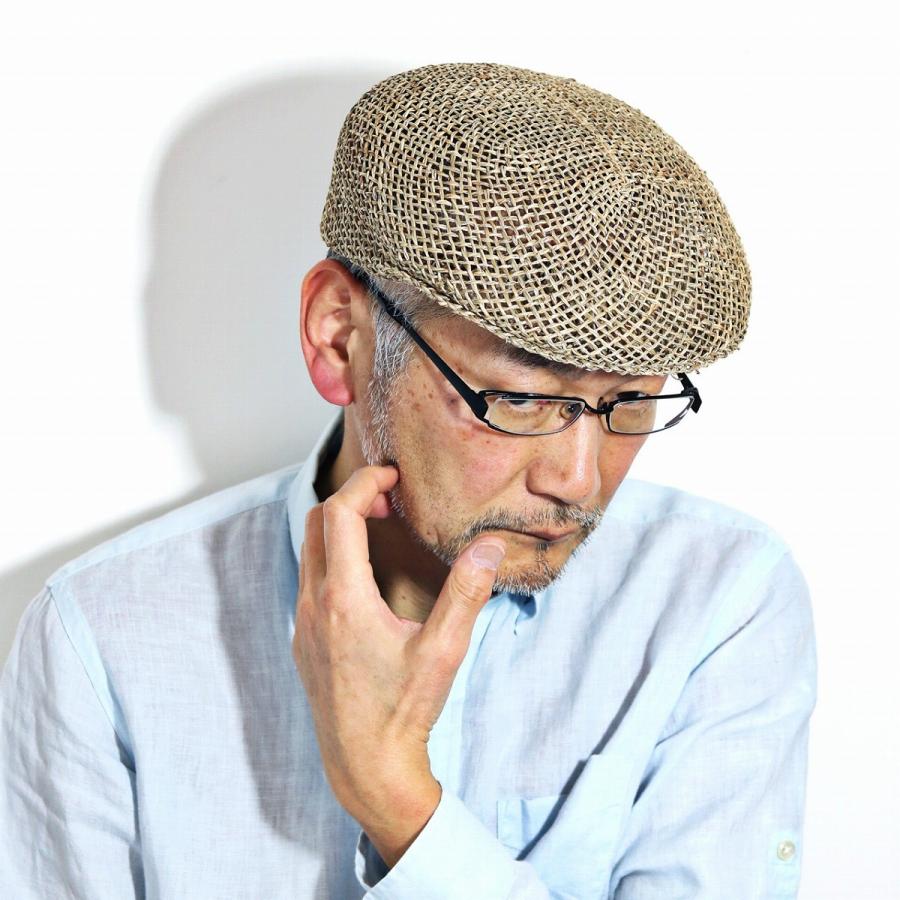 イタリア製 プロムナード ハンチング GALLIANO SORBATTI シーグラス