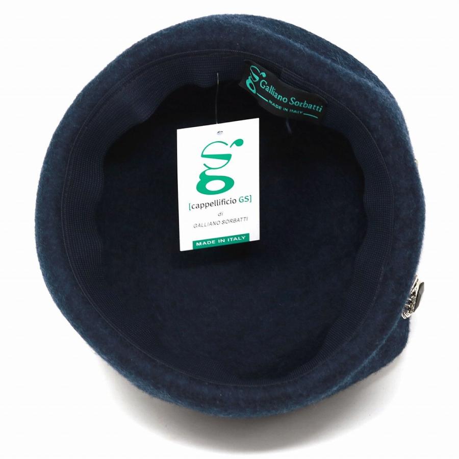 トーク帽 秋冬 礼装 GALLIANO SORBATTI イタリア製 ガリアーノ