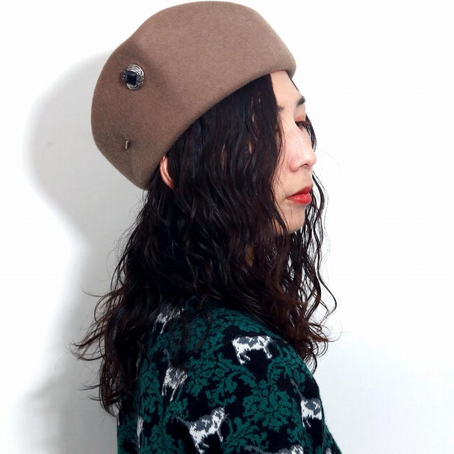 ガリアーノ ソルバッティ レディース 帽子 お洒落 フェルト イタリア製