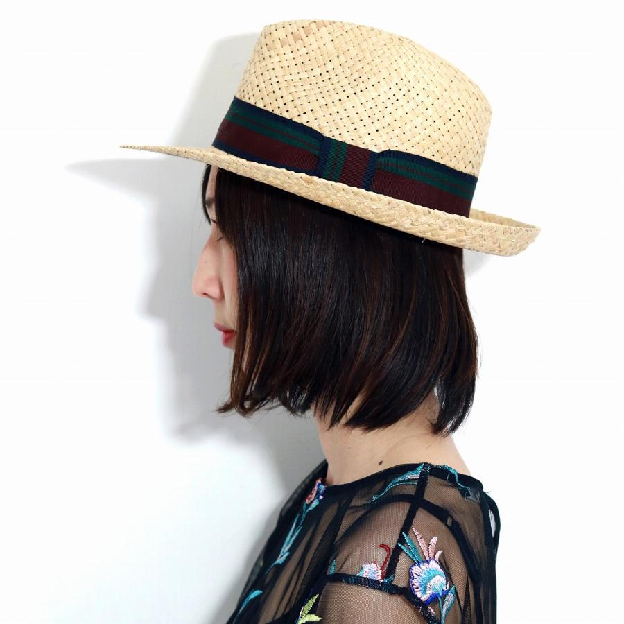 麦わら帽子 メンズ 夏 帽子 ラフィア 中折れ帽子 春夏 中折れハット