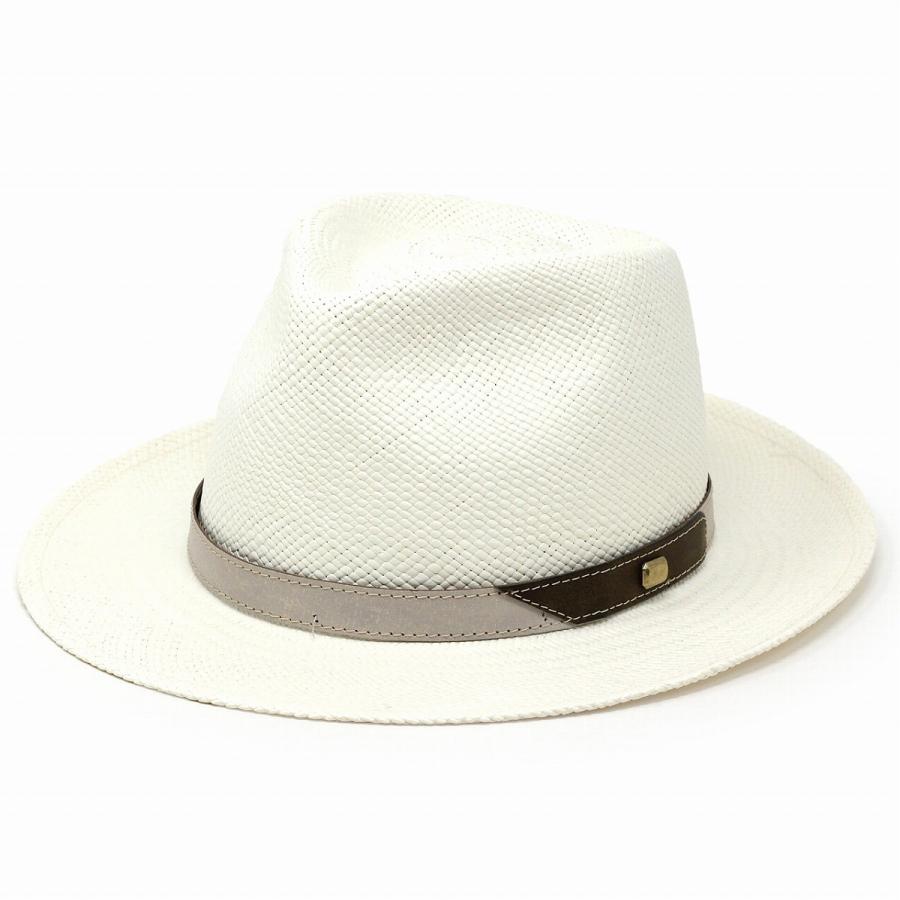 帽子 メンズ 涼しい 夏用 パナマハット パナマ帽 中折れ ハット 大きいサイズ 日よけ GALLIANO SORBATTI 春夏 レザーベルト レディース 父の日