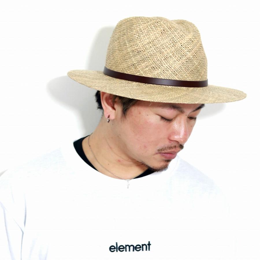 帽子 メンズ 夏用 大きいサイズ 父の日 中折れハット 麦わら帽子