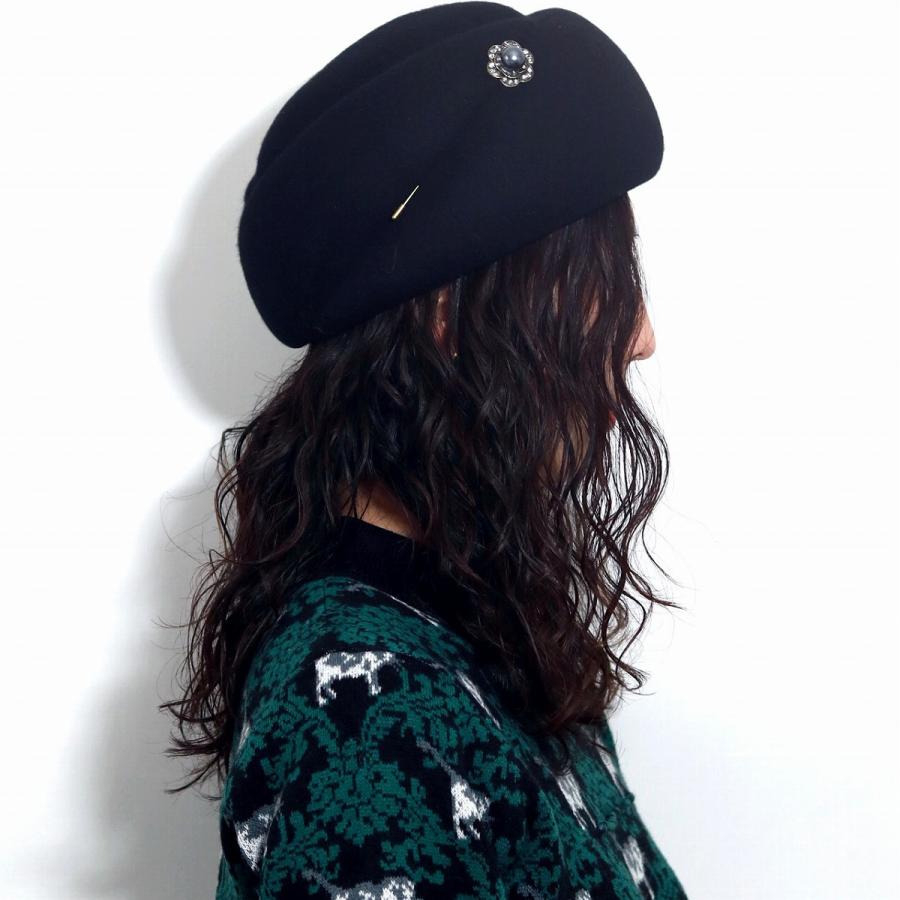 新品、未使用　mite えん帽子　トーク帽　Lサイズ トーク帽 冠婚葬祭 上品 個性的 ハット ガリアーノ ソルバッティ