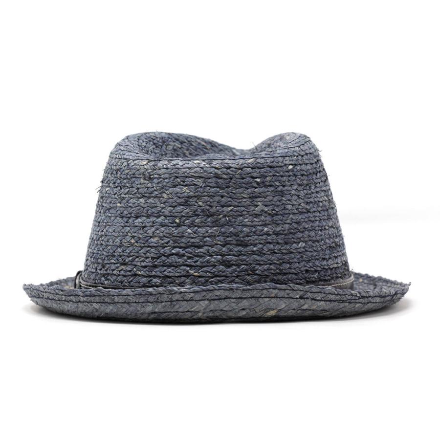 メンズ 帽子 ハット 春夏 ラフィア フェドラハット 涼しい ストロー