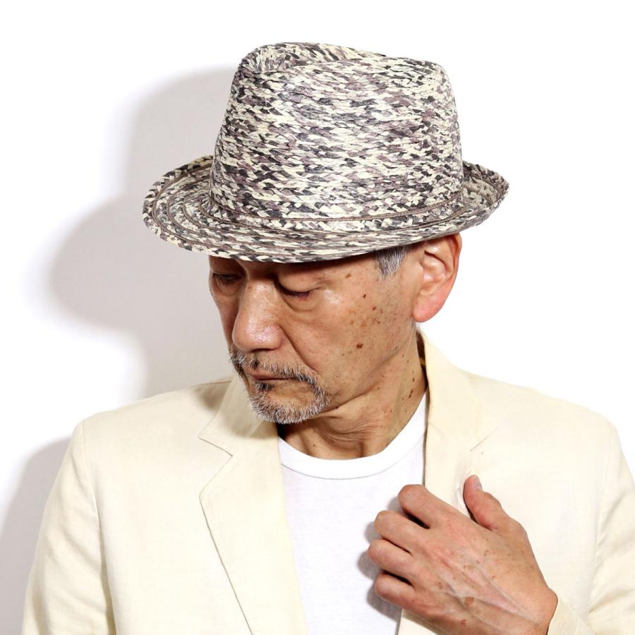 夏用 帽子 メンズ ハット 麦わら帽子 春夏 GALLIANO SORBATTI ストロー