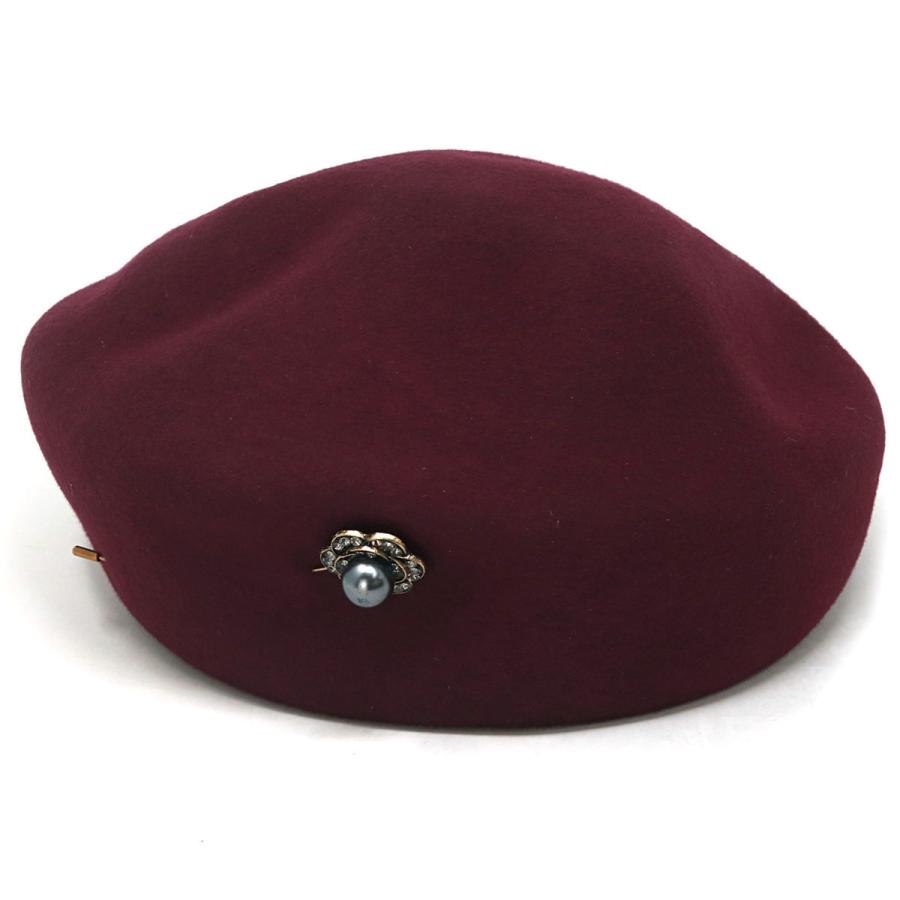 ベレー帽 レディース トーク帽 秋冬 GALLIANO SORBATTI ウール