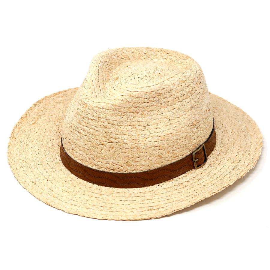 ラフィアブレード イタリア製 麦わら帽子 メンズ 帽子 レディース