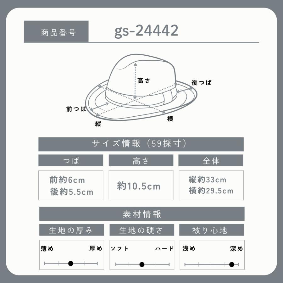 中折れ 帽子 麦わら ストローハット 麦 ブレード ハット イタリア製 夏