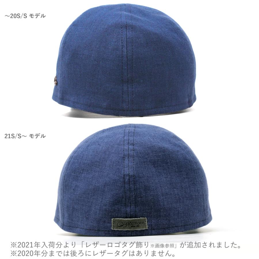 メンズキャップ 送料無料 麻100% 帽子 ビッグサイズ 夏 紺色 ブランド