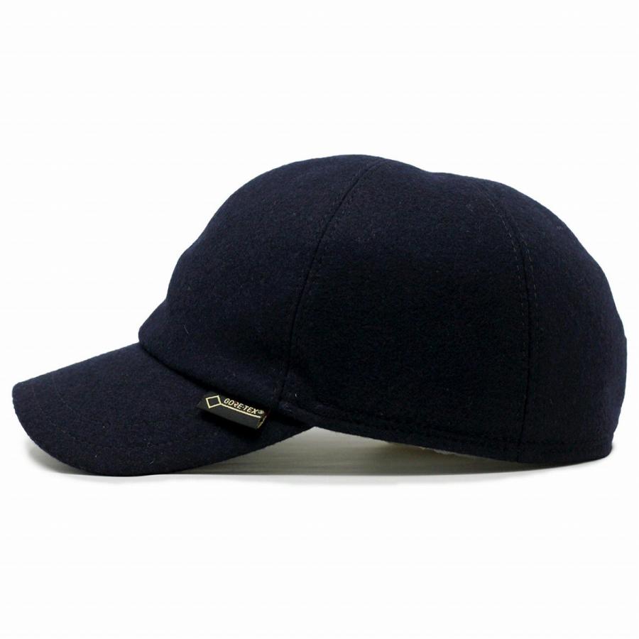 ★美品wigens【ゴアテックス】キャップLネイビー キャップ ゴアテックス 帽子 ネイビー メンズ ゴットマン 耳あて