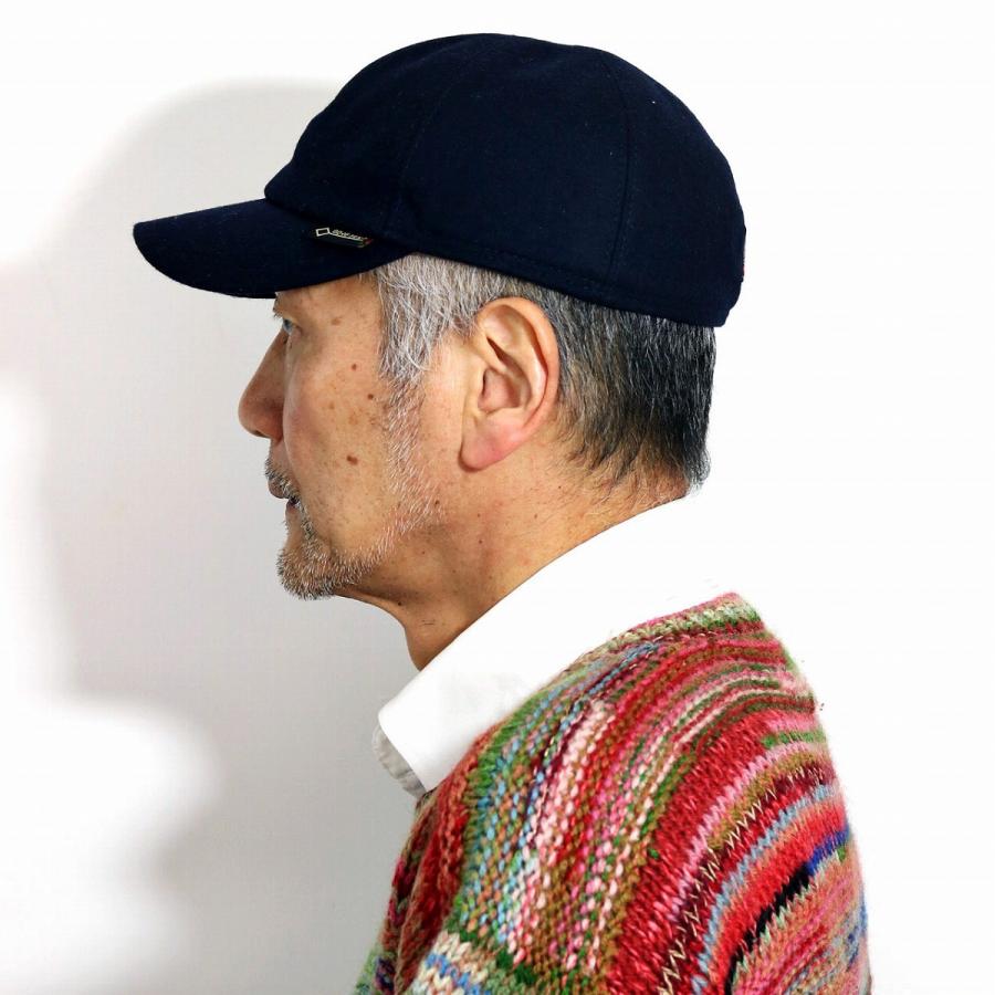 キャップ ゴアテックス 帽子 ネイビー メンズ ゴットマン 耳あて 防寒