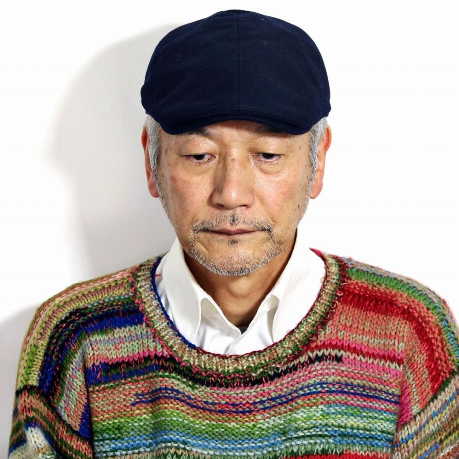 GORE-TEX 帽子 メンズ ハンチング ネイビー ハンチング帽 ゴットマン