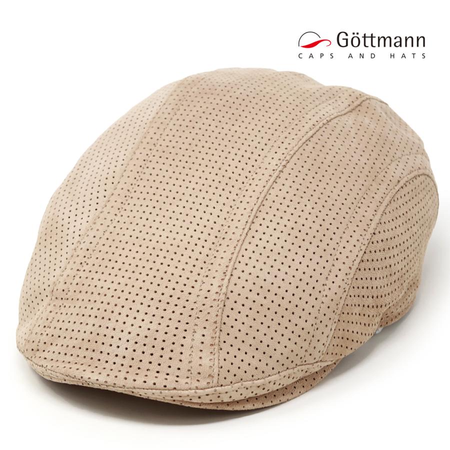 GUCCI 本革 メンズ　ハンチング　帽子　Lサイズ Gottmann（ゴットマン） レザー ハンチング メンズ 大きいサイズ 春夏