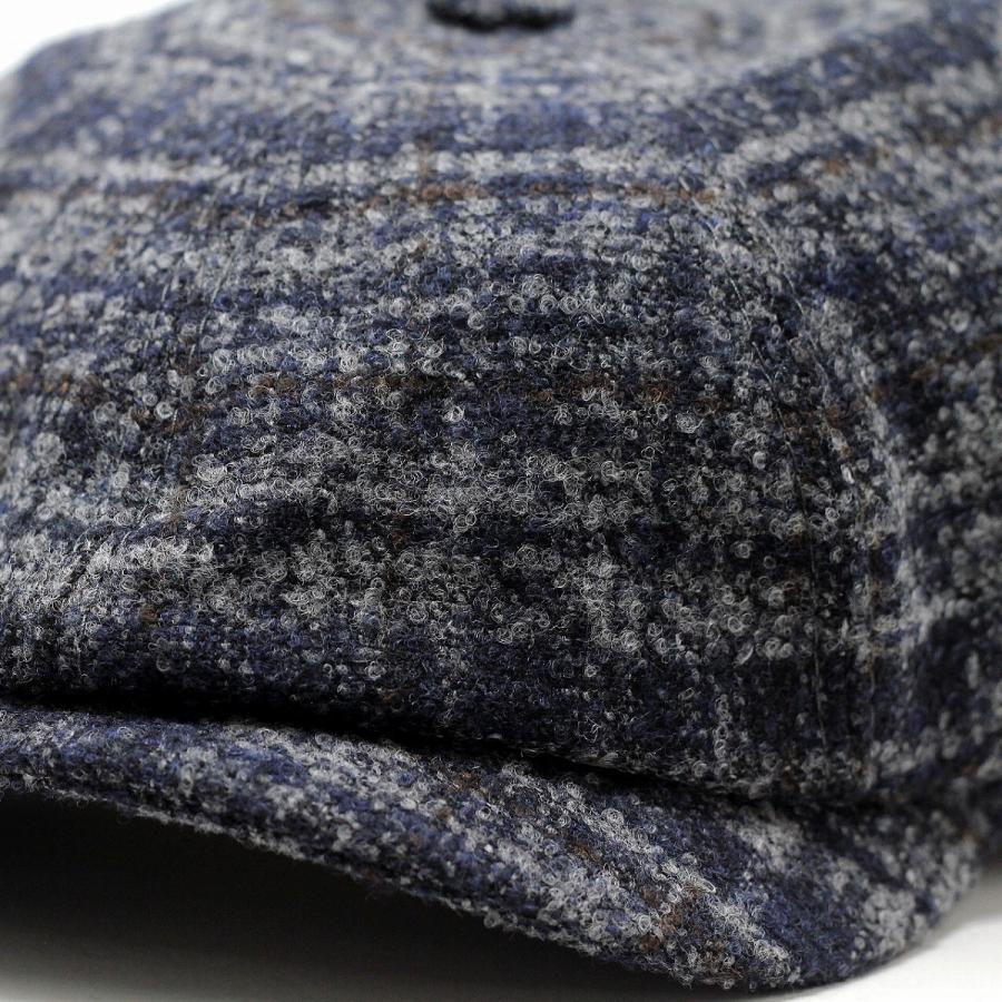 ハンチング メンズ ニュースボーイ キャップ ツイード チェック柄