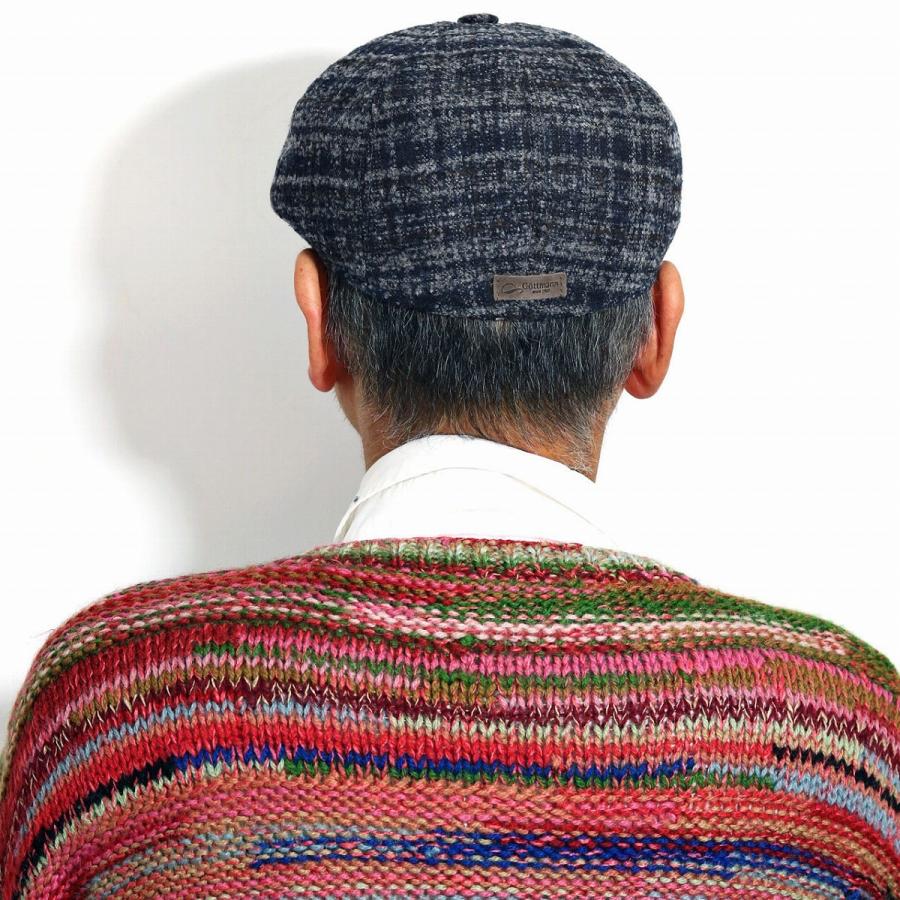 鎌倉帽子屋 Göttmann チェック柄 ハンチング 57/M 鎌倉帽子屋 Göttmann