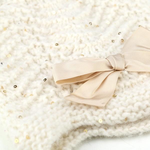 GREVI（グレヴィ） くま耳 ニット帽 秋冬 イタリア ニット レディース