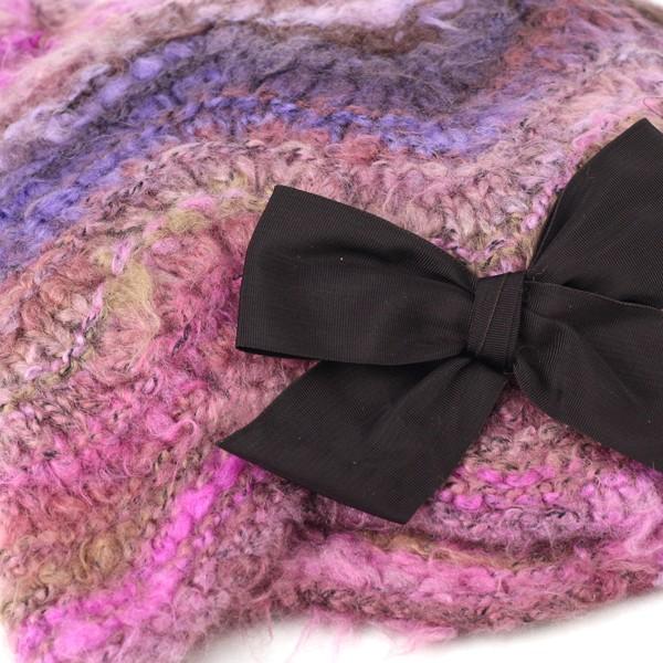 GREVI（グレヴィ） 秋冬 イタリア ニット レディース ニット帽 くま耳