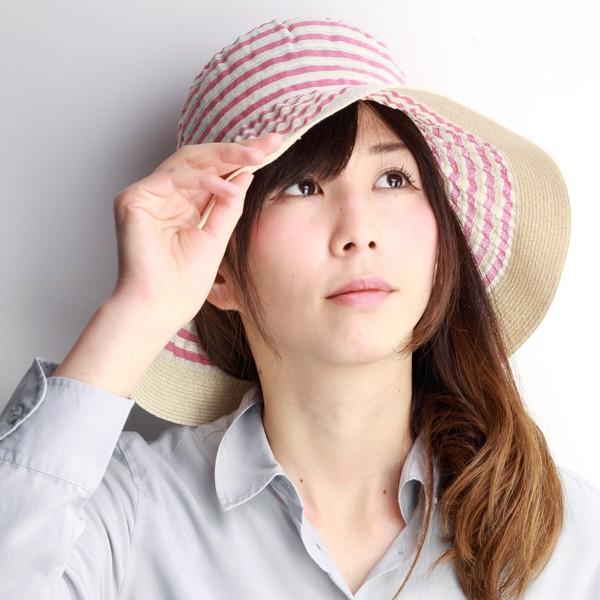 GREVI グレヴィ 春夏 ツバ広ハット レディース ボーダー イタリア製 ハンドメイド レッド GREVI グレヴィ 春夏 ツバ広ハット レディース ボーダー イタリア製