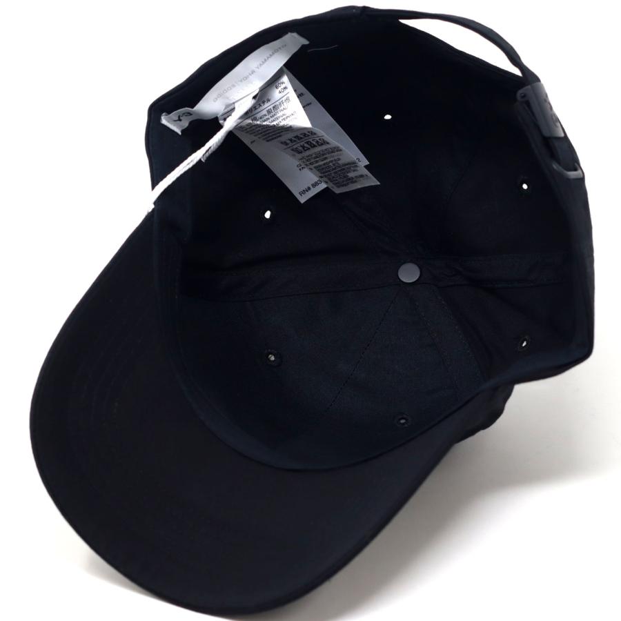 Y-3 キャップ 同色ロゴ YOHJI YAMAMOTO × adidas ワイスリー ロゴキャップ ユニセックス ベースボールキャップ Y3 帽子 HA6530 ブラック 黒｜elehelm-hatstore｜06