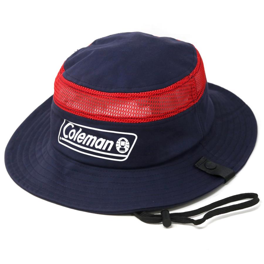 Coleman（コールマン） メッシュ ハット キッズ 帽子 つば広 日よけ
