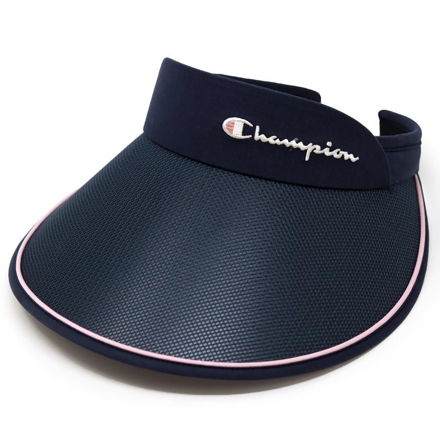 Champion（チャンピオン） サンバイザー つば広 日よけ 帽子 紫外線