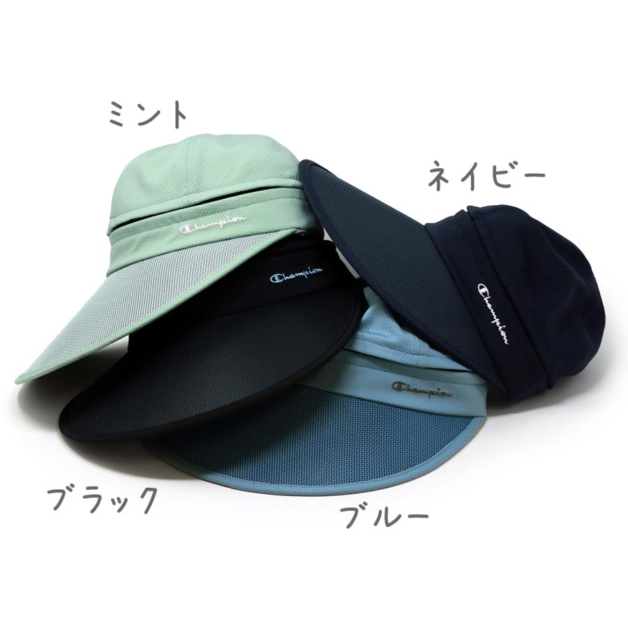 Champion（チャンピオン） サンバイザー 日よけ 帽子 ジョッキー