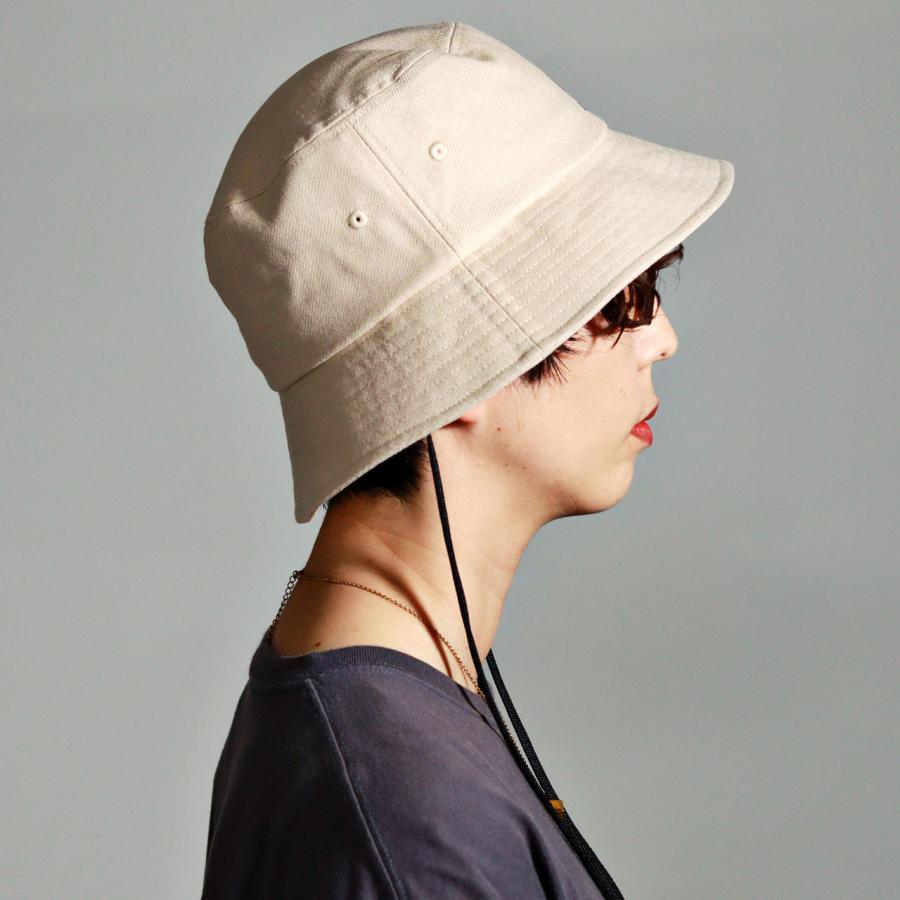 moz バケットハット レディース 紐付き帽子 綿麻 モズ バケハ