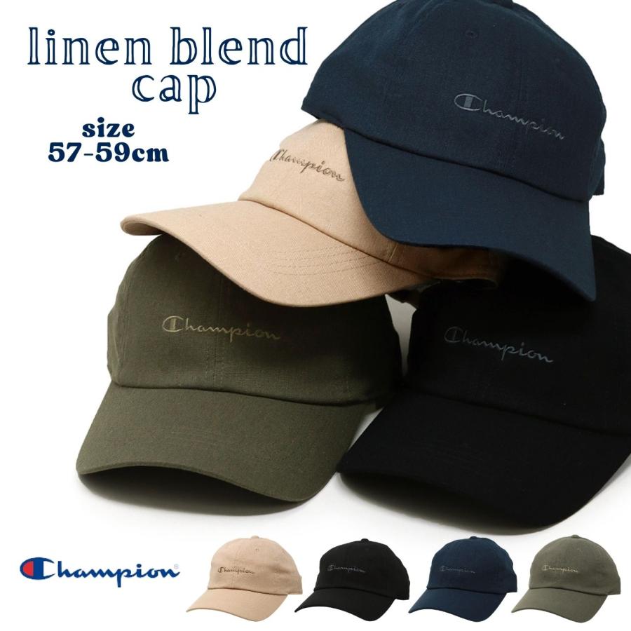 Champion（チャンピオン） キャップ 帽子 麻 涼しい キャップ メンズ