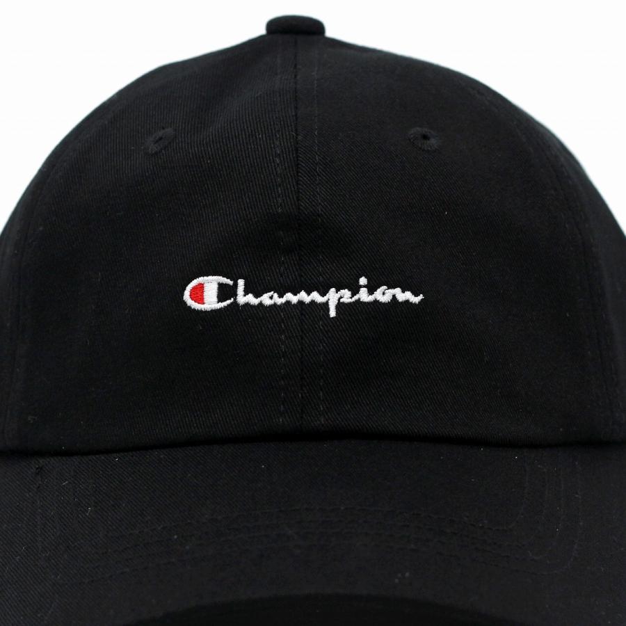 キャップ チャンピオン Champion 帽子 春 夏 秋 冬 メンズ レディース コットンツイル 綿 黒 ブラック 父の日｜elehelm-hatstore｜05