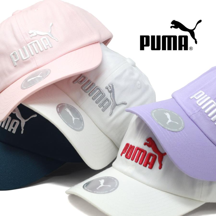 ベースボールキャップ PUMA 3D刺繍 スポーツ 帽子 コットン100