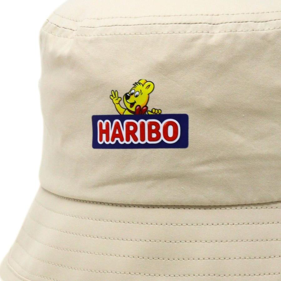 HARIBO バケットハット ハリボー 帽子 ハット ロゴ レディース