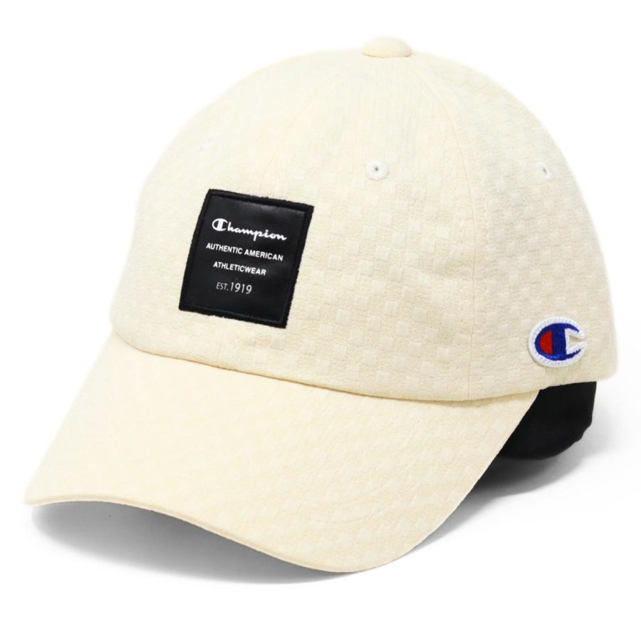 24時間お値下げ)babylclub 韓国ポップアップ　帽子　アイボリー Champion（チャンピオン） キッズ 帽子 キャップ 女の子 小学生