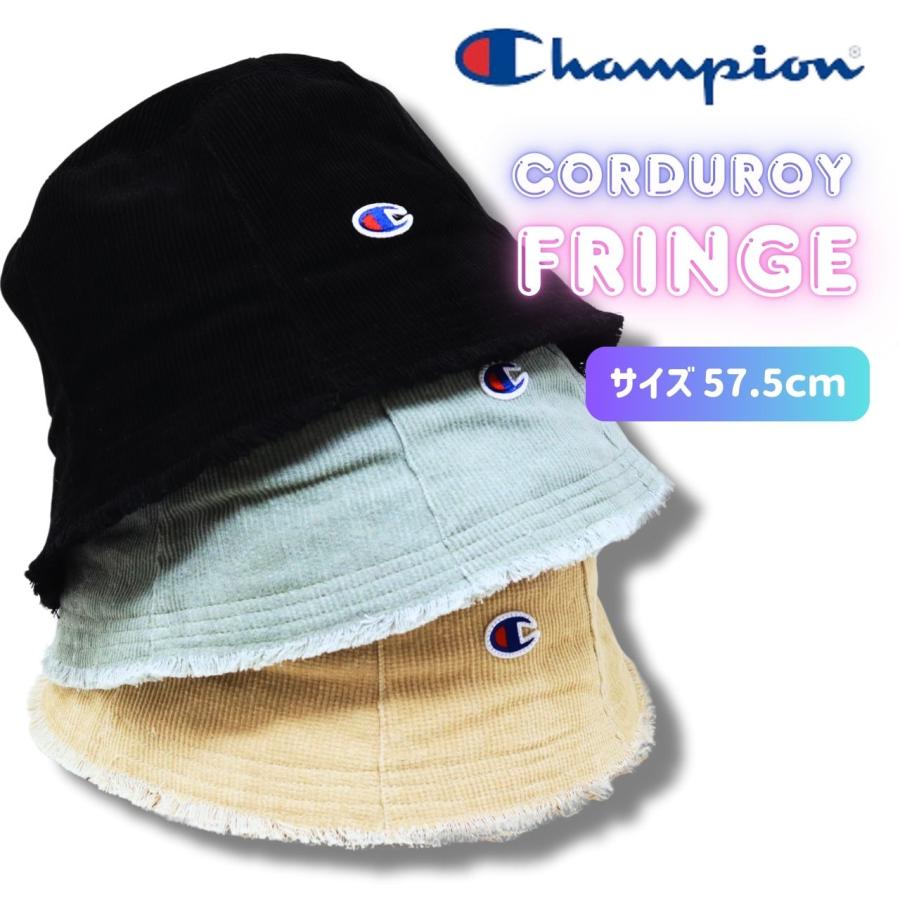 Champion バケットハット フリンジ チャンピオン コーデュロイ Champion バケットハット フリンジ チャンピオン コーデュロイ