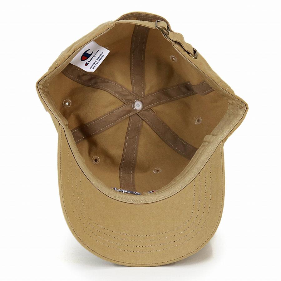 キャップ チャンピオン ローキャップ メンズ レディース カジュアル 帽子 スポーツ Champion Cap ベージュ Hy 381 0047 006 Elehelm帽子通販専門店 通販 Yahoo ショッピング