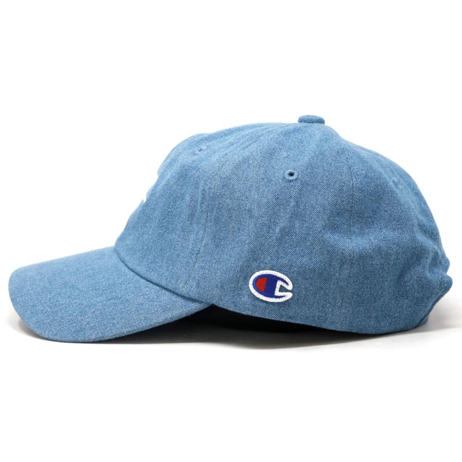 Champion キャップ デニム レディース 帽子 ローキャップ