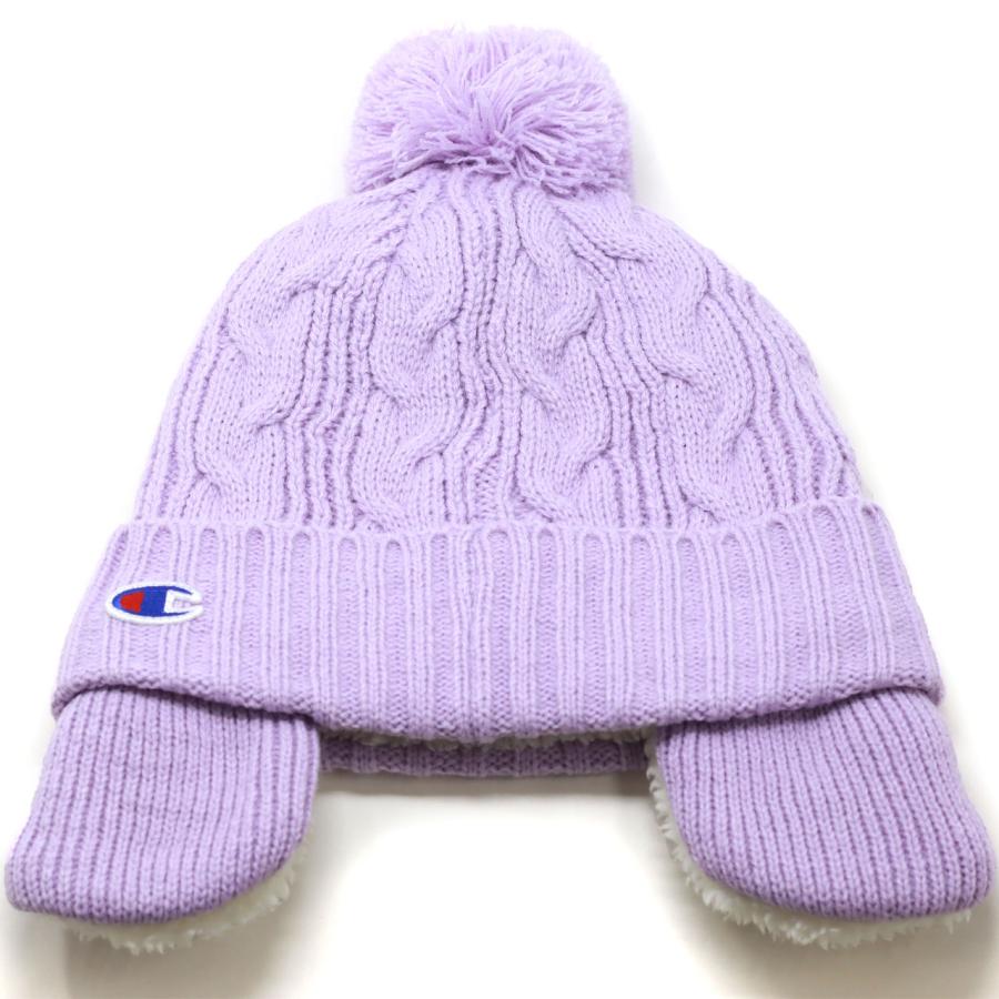Champion（チャンピオン） ニット帽 キッズ 子供用 ケーブル 帽子