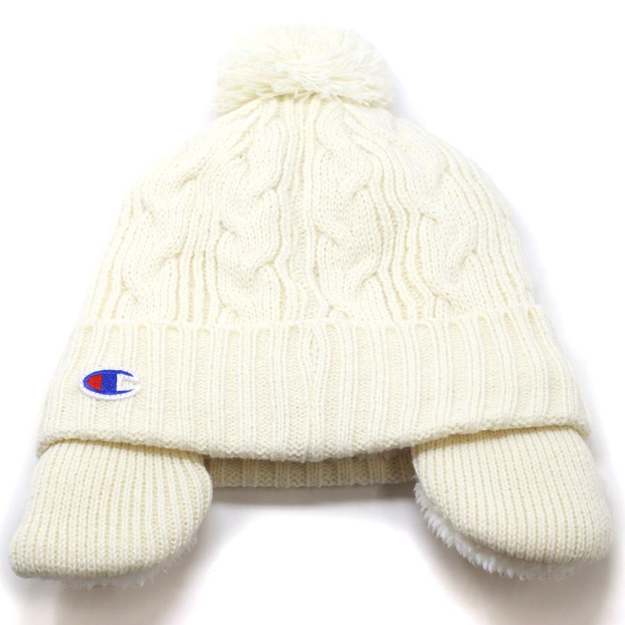 Champion（チャンピオン） ニット帽 キッズ 子供用 ケーブル 帽子