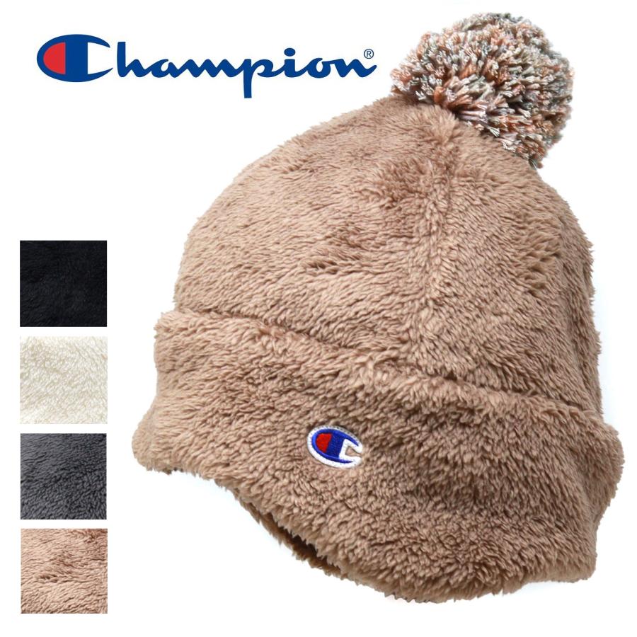 Champion（チャンピオン） ニット帽 レディース イヤマフ 耳当て付き