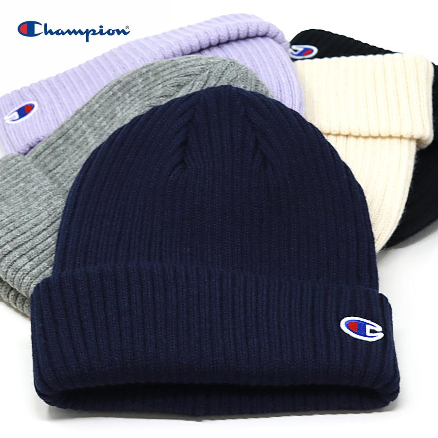 Champion（チャンピオン） ニット帽 秋冬 レディース 帽子 洗える
