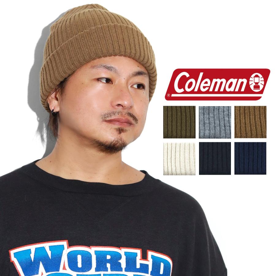 Coleman（コールマン） ニット帽 メンズ 男女兼用 シンプル 帽子 秋冬