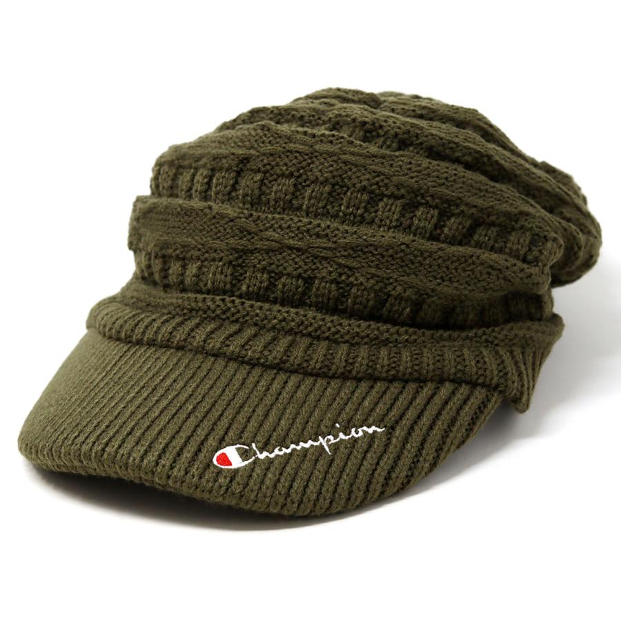Champion（チャンピオン） ワークキャップ ニット メンズ つば付き