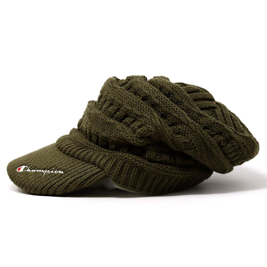 Champion（チャンピオン） ワークキャップ ニット メンズ つば付き