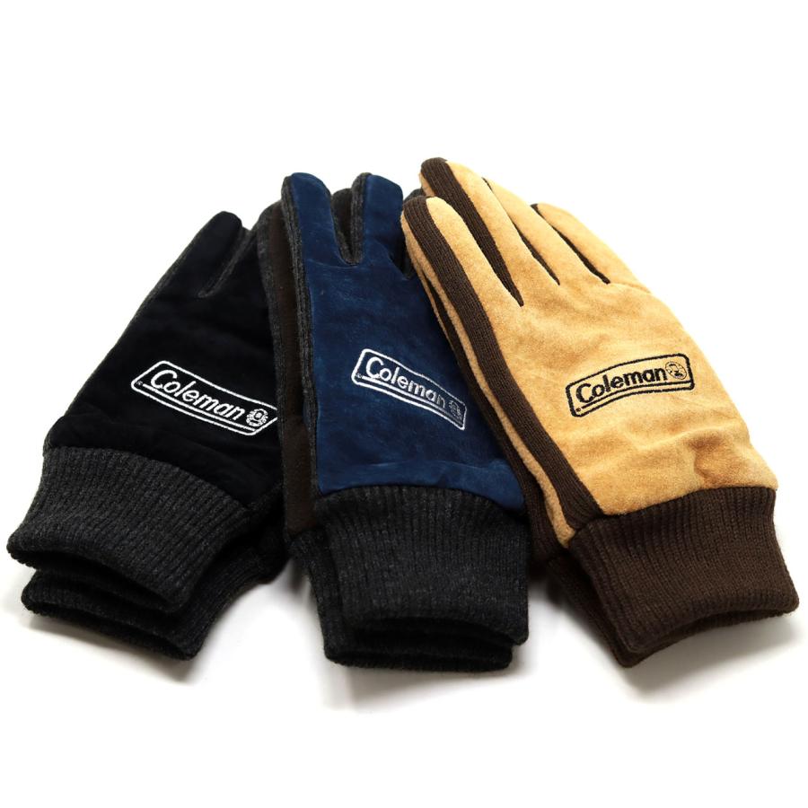 Coleman（コールマン） 手袋 レザー アウトドア グローブ キャンプ