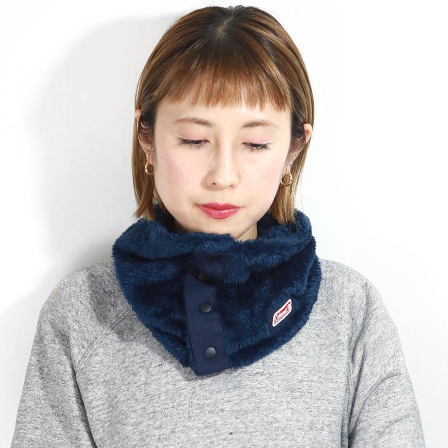専用♥みかん♥暖か⭐ゆったり大人★Wボア★ネックウォーマー⭐ Coleman（コールマン） ネックウォーマー 大人用 ボアネックウォーマー