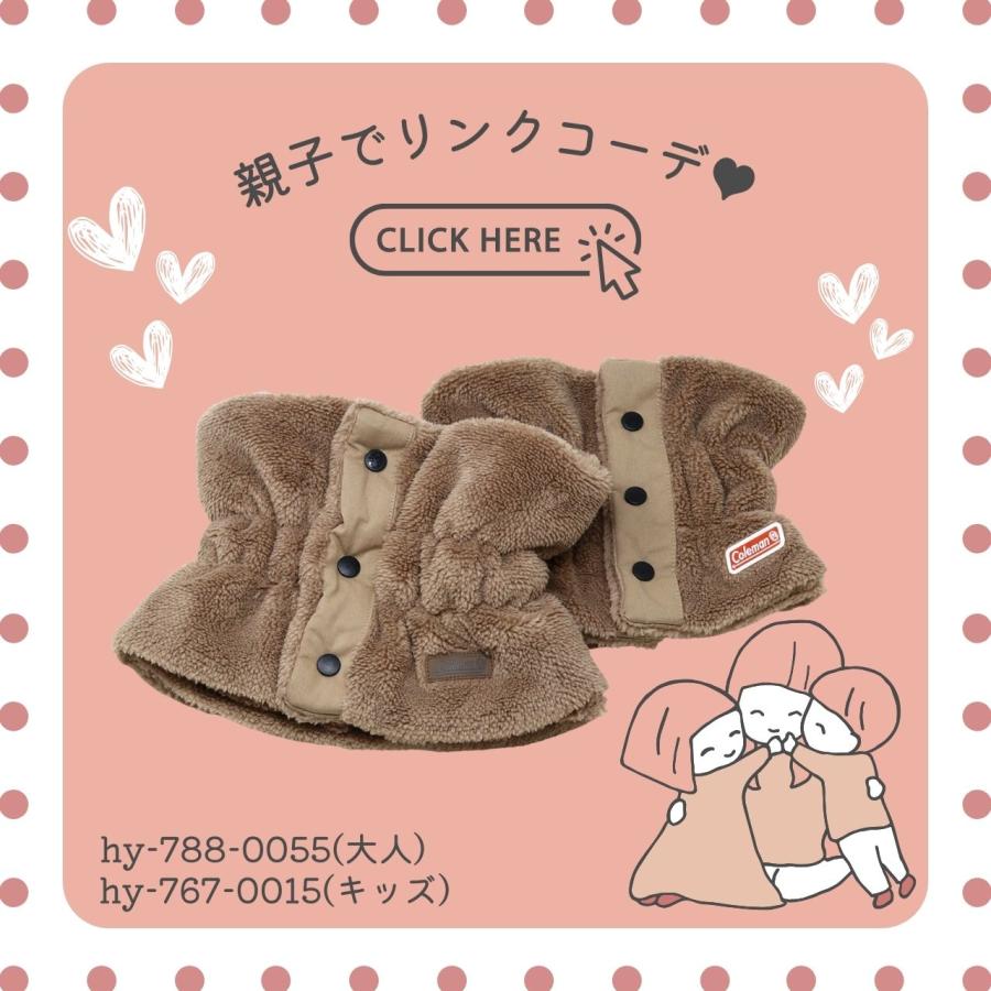 Coleman（コールマン） ネックウォーマー ボア フリース スナップ
