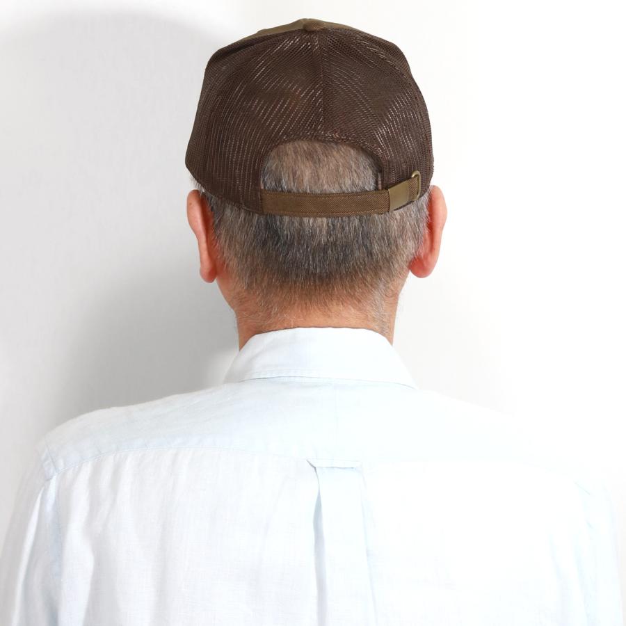 Flat Thirteen メッシュキャップ ブラウン Flat Thirteen メッシュキャップ ブラウン FLAT THIRTEEN
