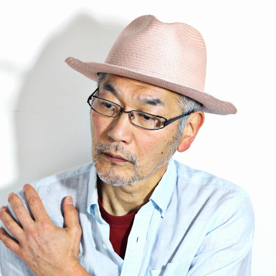 麦わら帽子 母の日 帽子 レディース 春夏 パナマ帽 ツバ広 Marea 本