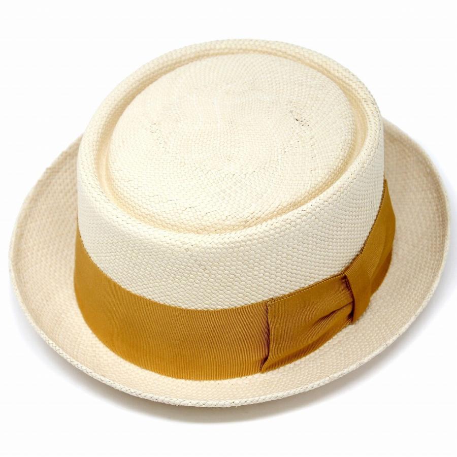 パナマ ハット メンズ ポークパイ 麦わら帽子 レディース 春 夏 帽子