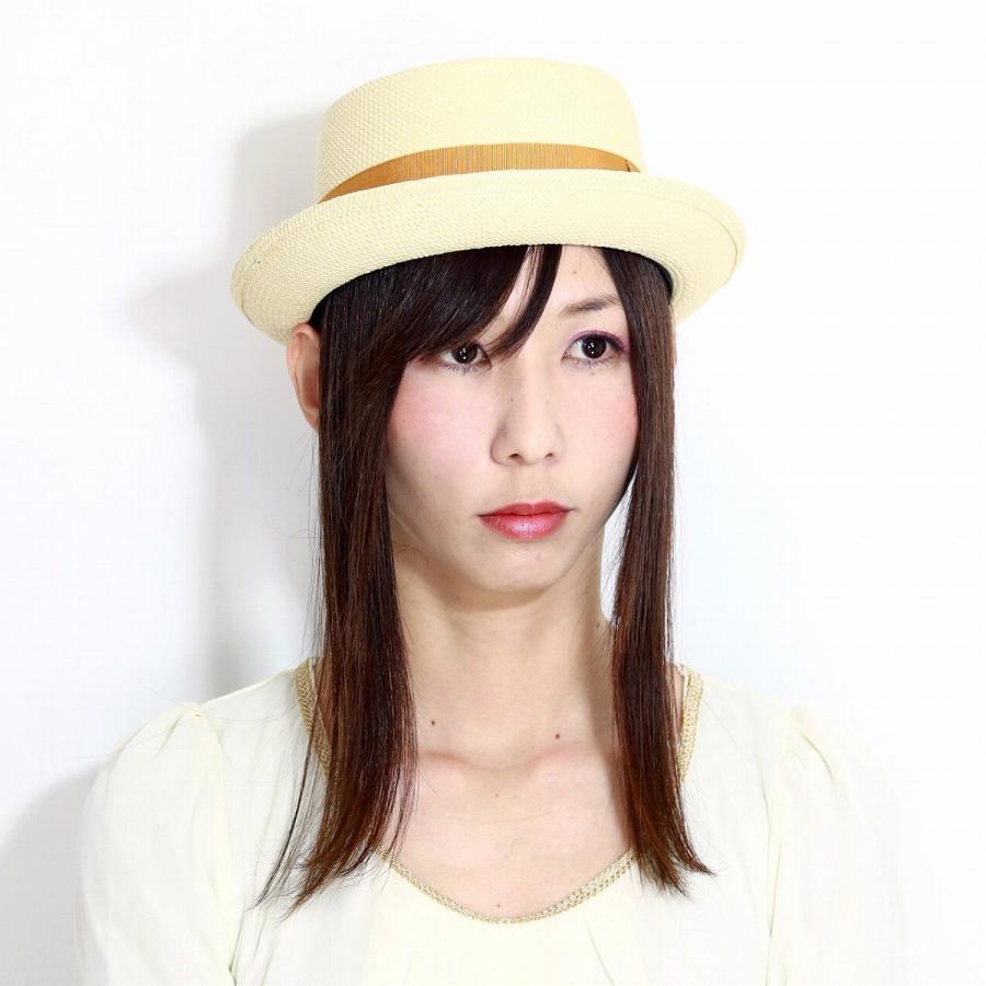 パナマ ハット メンズ ポークパイ 麦わら帽子 レディース 春 夏 帽子